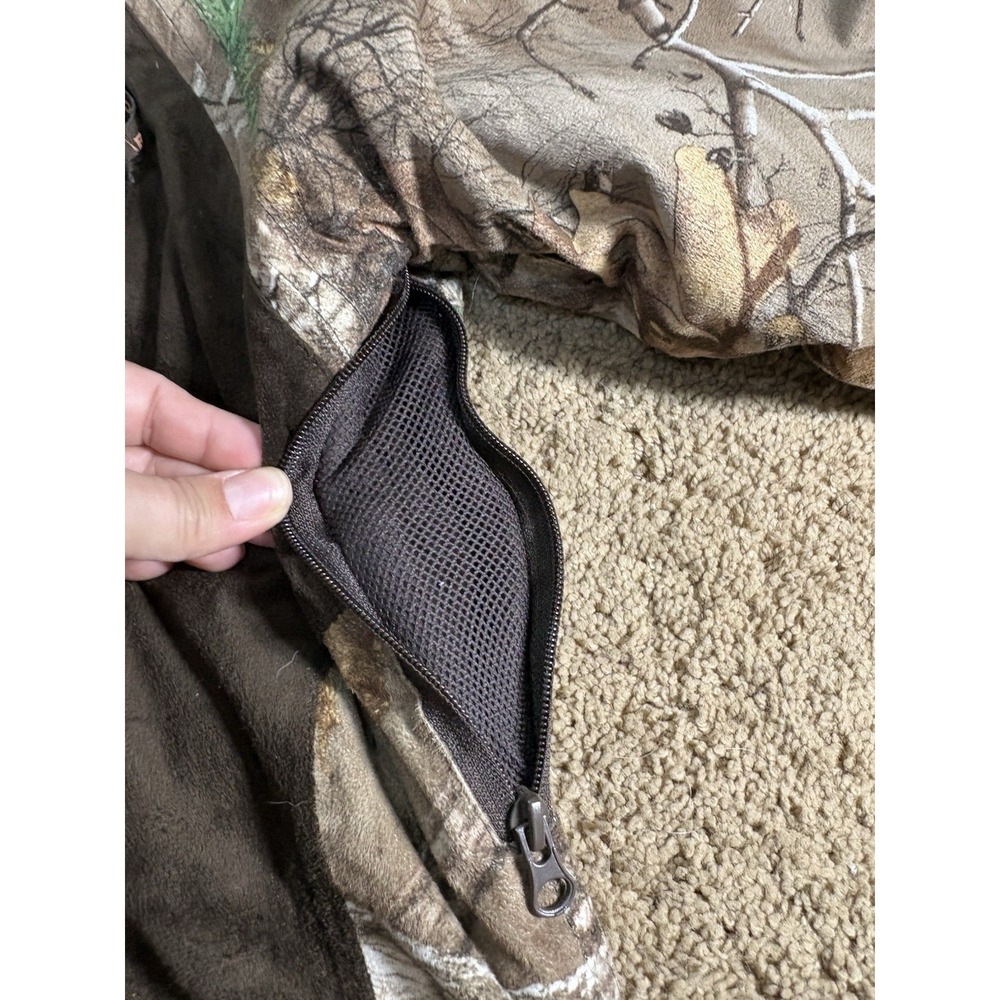 Onyx Arctic Shield Women's Medium Hunting Jacket Camo Zippered Pockets Fleece - Picture 12 of 16